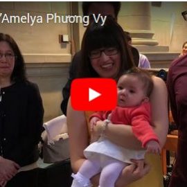 Lễ Rửa Tội của Amelya Phương Vy